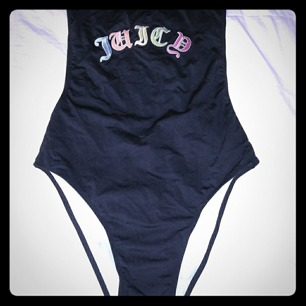 Juicy Couture Black Label One Piece Swimsuit